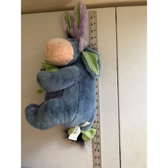 Disney Store Eeyore Bunny Plush With Gingham Bear - Picture 8 of 8